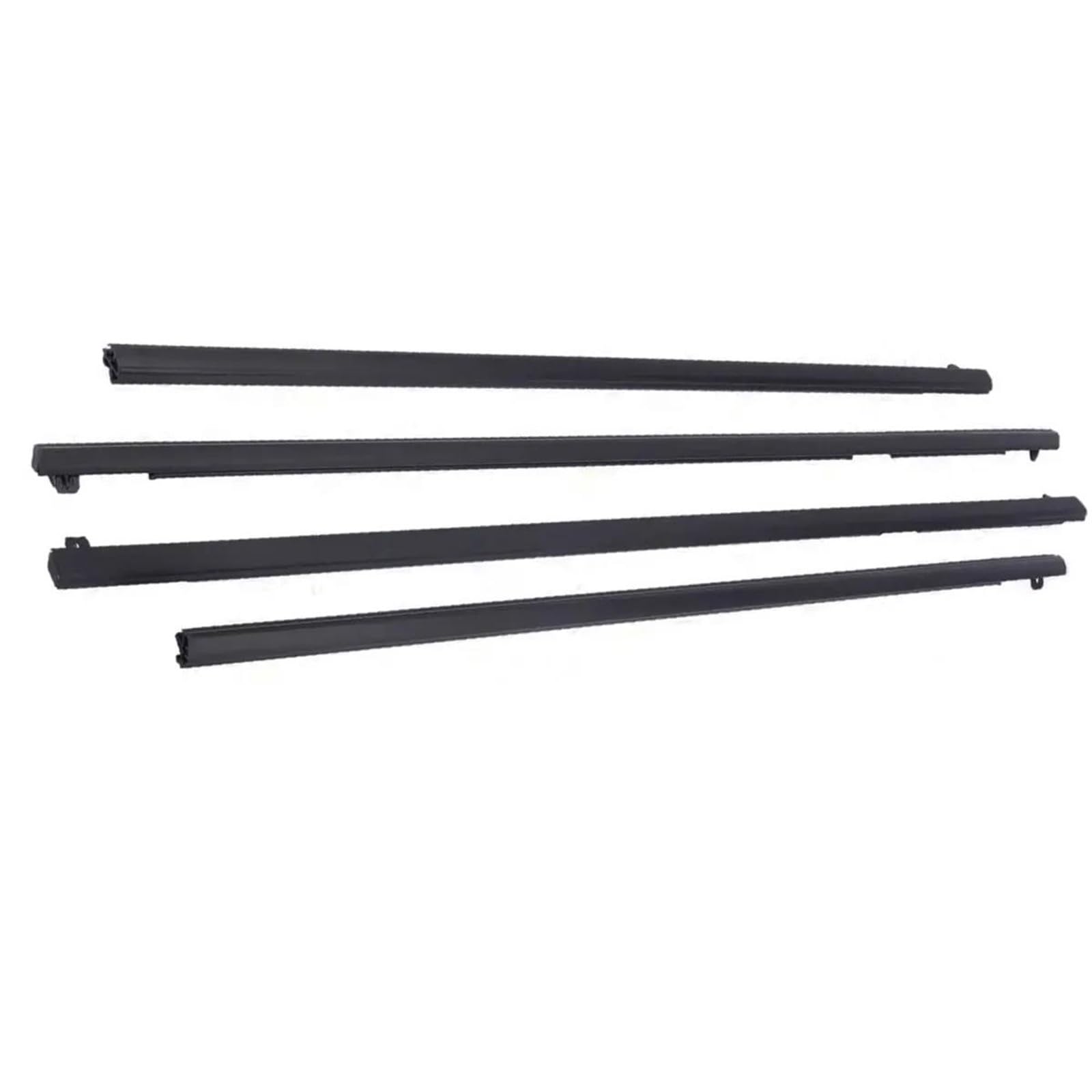 Snwdbh One Color 4Pcs Car Side Window Sealing Strip For Holden For Commodore Ve Vf Sedan V6 V8 2006-2017 Weatherstrip Rubber Seal Set Belt Exterior Belt