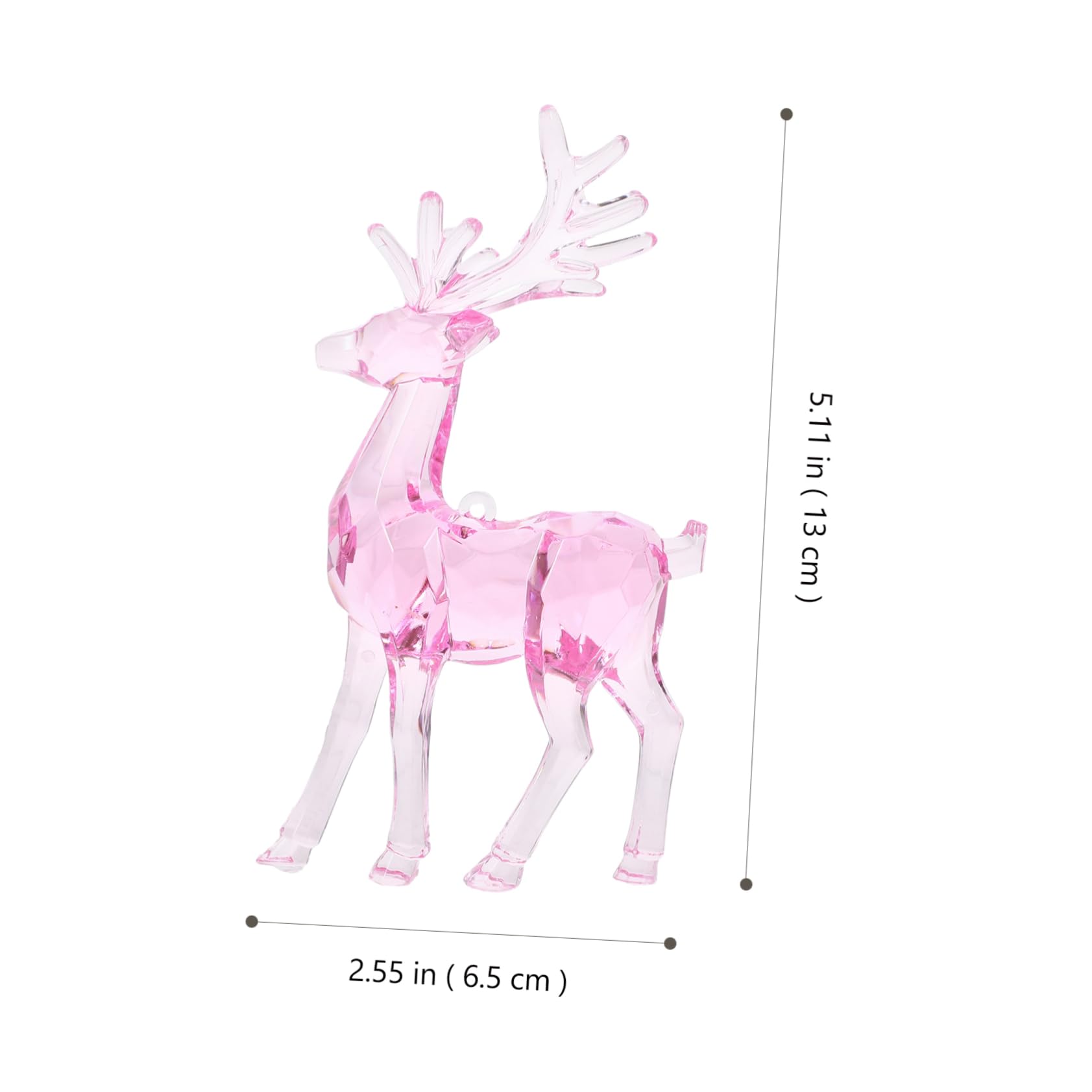 5 Set Di Ornamenti Di Appesi Decorazioni Di in Acrilico Ornamenti Per L'albero Di Natale Decorazioni Natalizie 2 Pezzi * 5