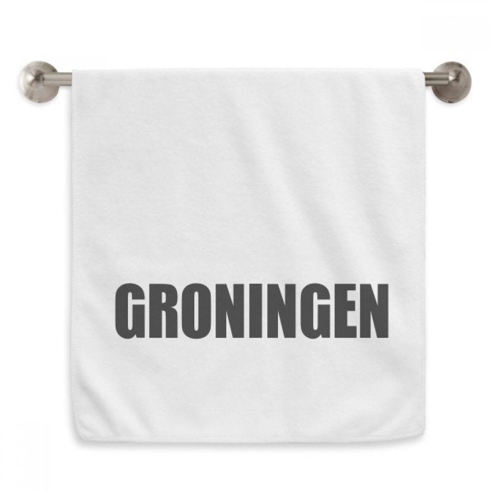 Serviette Groningen Pays-Bas Ville Nom Diadème, le cadeau idéal pour invités