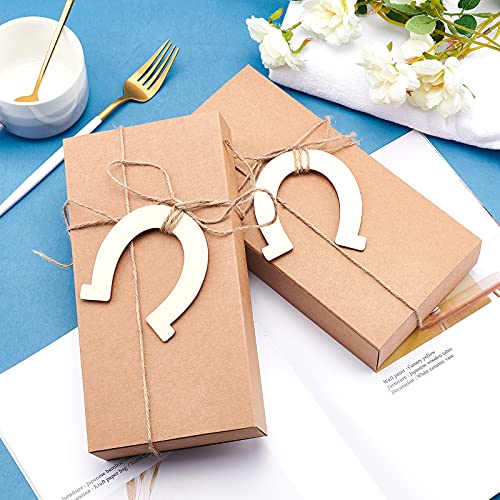 Nbeads 24 pezzi tagliati a ferro di cavallo in