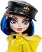 Monster High Skullector Doll, Coraline Collectible in Yellow Raincoat with Dress and Accessories Like Rag Doll, Cat Figure, and Doll Stand