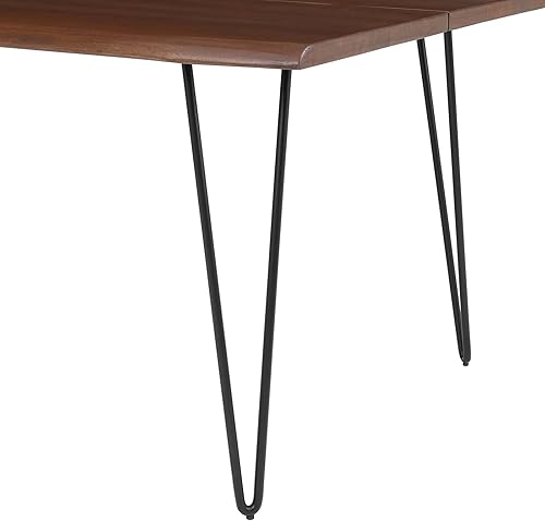 Miniatura 6 de Modway Ardor - Mesa de comedor rectangular de madera de acacia con borde vivo de 96 pulgadas en nogal negro