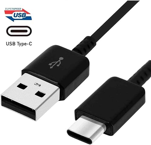 Miniatura 3 de Cargador rápido con cable USB tipo C de 6.6 pies (6.6 ft) y adaptador OTG para Samsung Galaxy S9/S9 Plus/S8/S8 Plus/S10/S10e/S10 Plus/Note 8/Note