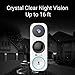 EZVIZ WiFi Video Doorbell, Night Vision, Two-Way Talk, PIR Motion Detection, Weather Proof, 180° Vertical FOV, Free 3-hour Cloud Storage(DB1)