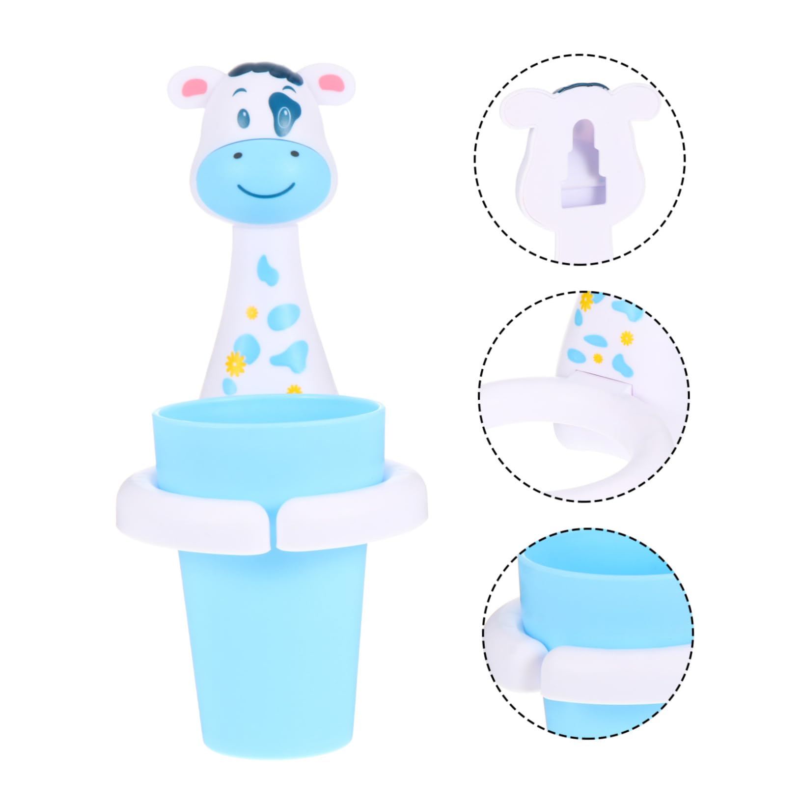 3juegos Soporte De Pared para Taza De Cepillo De Dientes Organizador Diseño Sin Taladrar para Familiar y De Instalar