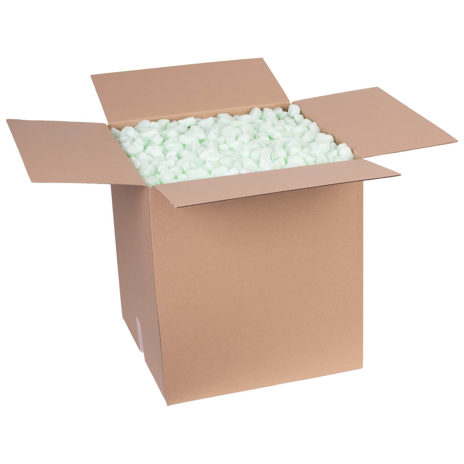 smiley pack 50 Stück Faltkartons 450 x 450 x 500 mm braun – 1-wellig | Versandkarton aus Wellpappe – Pappkarton, Versandbox für Paket & Päckchen
