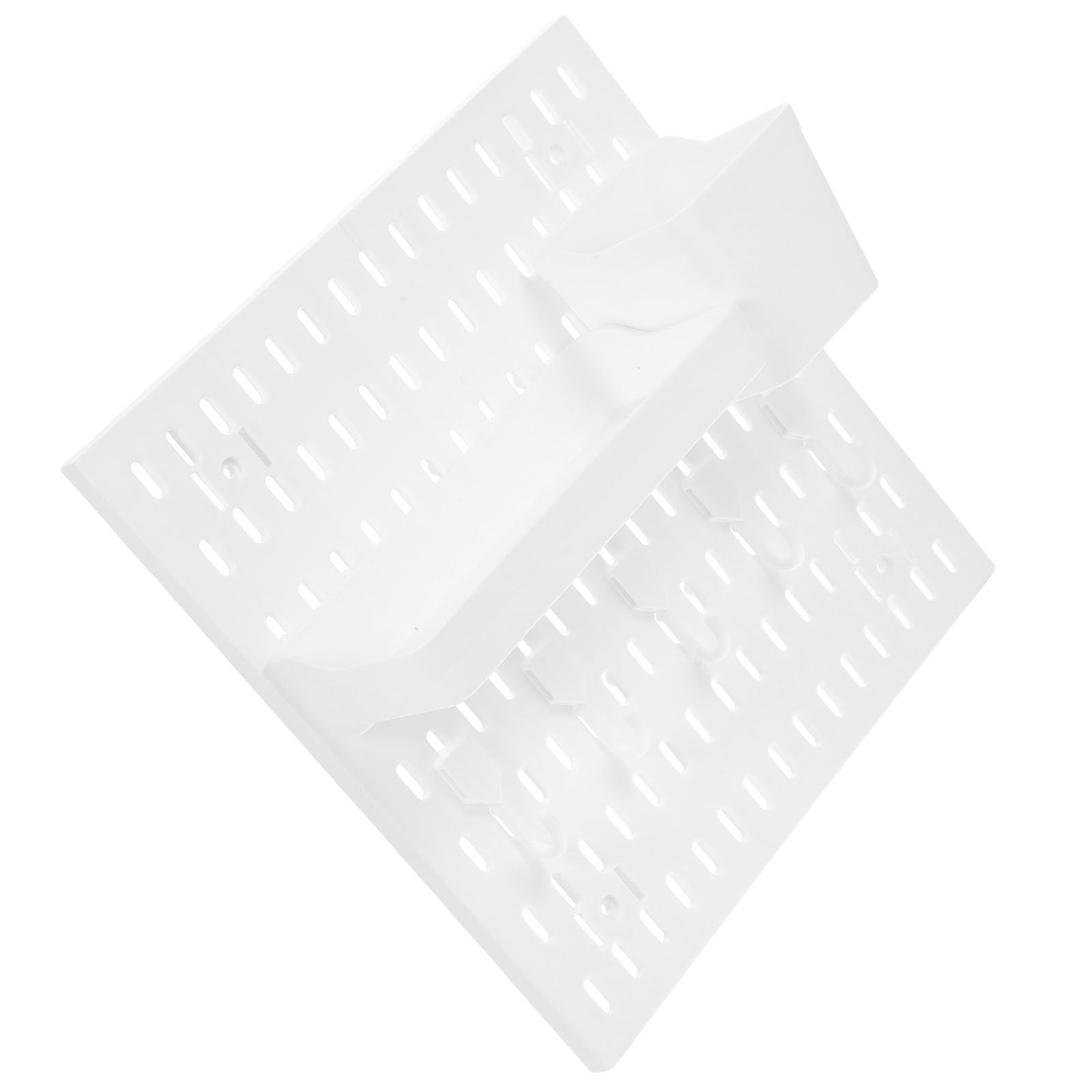Tablero perforado almacenamiento pared organizador polipropileno cómodo para oficina