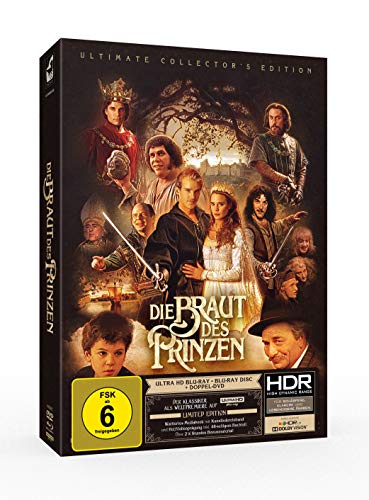 Die Braut des Prinzen (Limited Edition) – 4K Mediabook (UHD + Blu-ray Disc)
