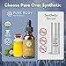 Pure Body Naturals Castor Oil for Eyelashes and Eyebrows - 1 Fl Oz Nourishing Brow & Lash Growth Serum - Organic, Hexane Free, Cold Pressed, Unrefined - Eyelash and Eyebrow Growth Serum for Women