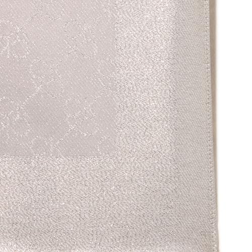 Calvin Klein Metallic Logo Scarf With Eyelash Fringe3