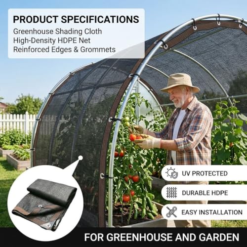 Filet ombrage potager renforcé et durable pour extérieur