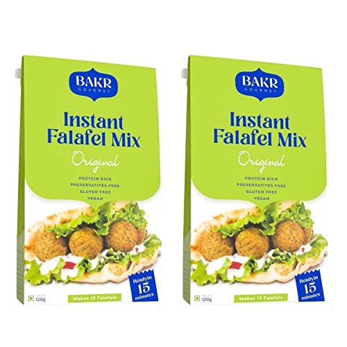 Bakr Gourmet Natural Instant Falafel Mix, No Added Preservatives- 150gm, (Pack of 2) (B0BGXWB9JC) Amazon Price History, Amazon Price Tracker