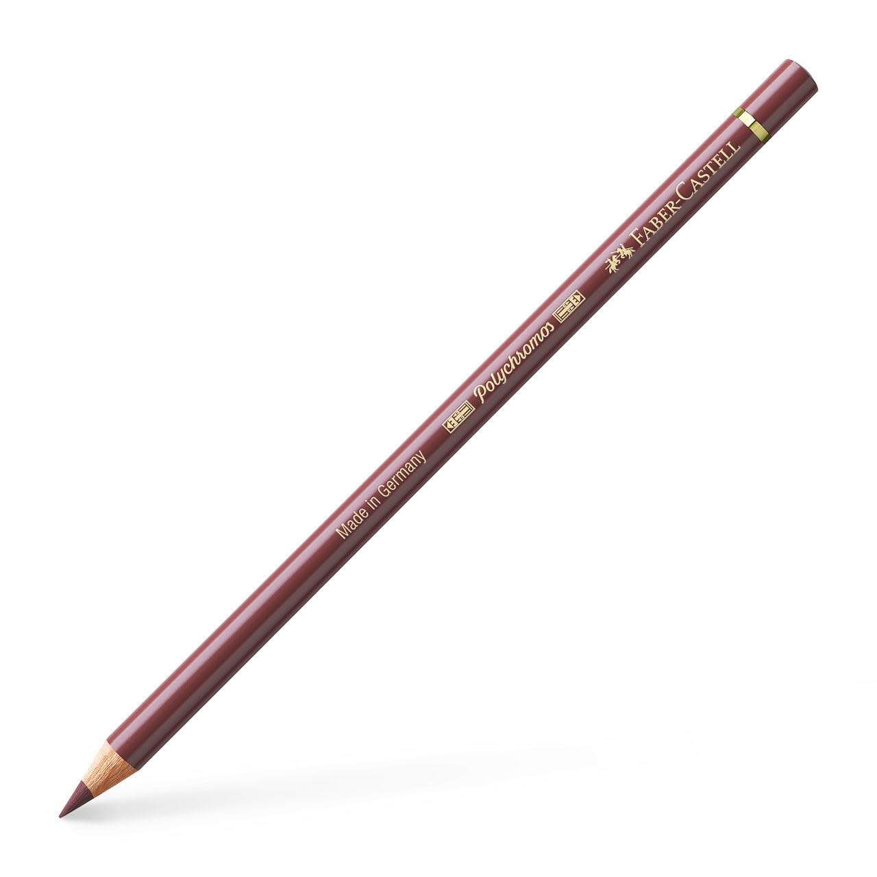 Faber-Castell Art & Graphic Polychromos Colour Pencil, (169), Caput Mortuum, for Art, Craft, Drawing, Sketching, Home, School, University, Colouring