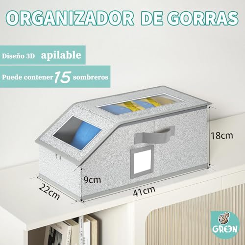 Reviews de Cajas y percheros para sombreros Top 5. 8 Imagen adicional