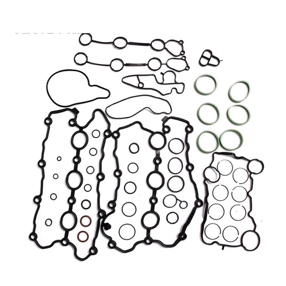 Junta estanqueidad tapa válvulas Kit De Juntas Culata Motor 06E103149M Para A4 Para A6 Para A8 3.2 FSI V6 2006-2009 AUK BPK