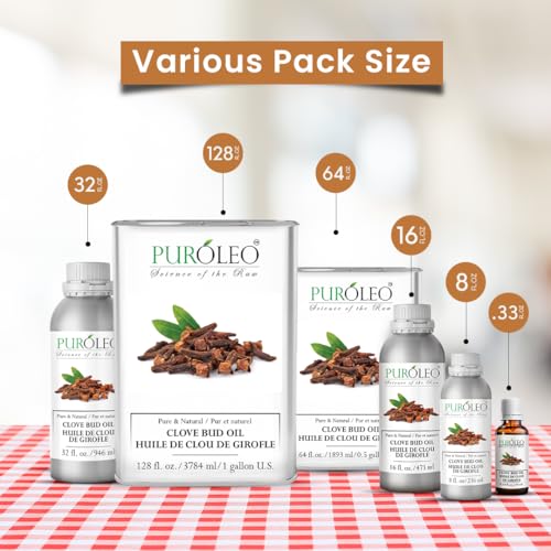 Aceite Esencial de Clavo PUROLEO 946 ML miniatura 4