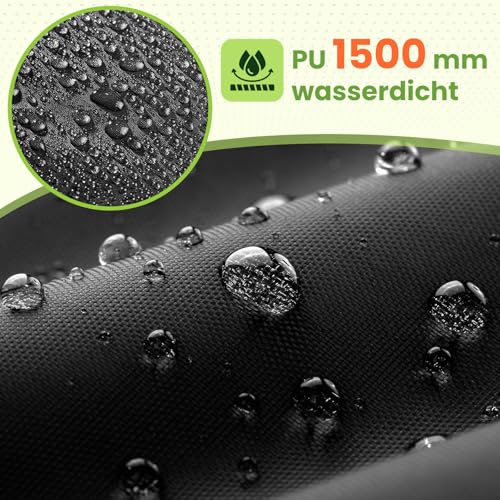 IPSXP Fahrradabdeckung,Schwergewicht 210D Oxford Fahrrad Abdeckungen Wasserdicht,Wasserdicht, Schneefest… – Ansicht 5
