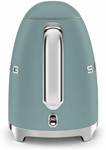 Miniatura 4 de SMEG KLF03 - Hervidor de agua eléctrico de 7 tazas, estilo retro, tapa de apertura suave, apagado automático, base giratoria de 360 - Jade