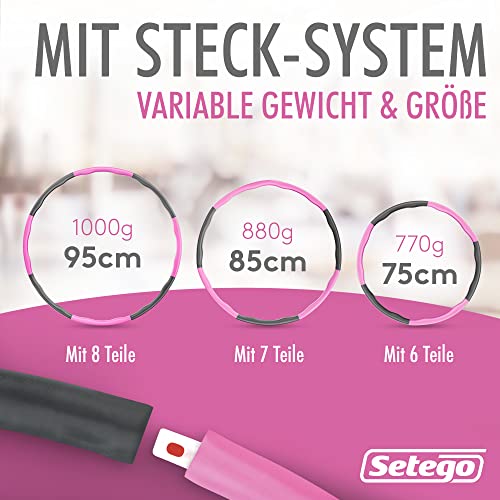 SETEGO - Hula Hoop - Pneumatico per adulti [0,75