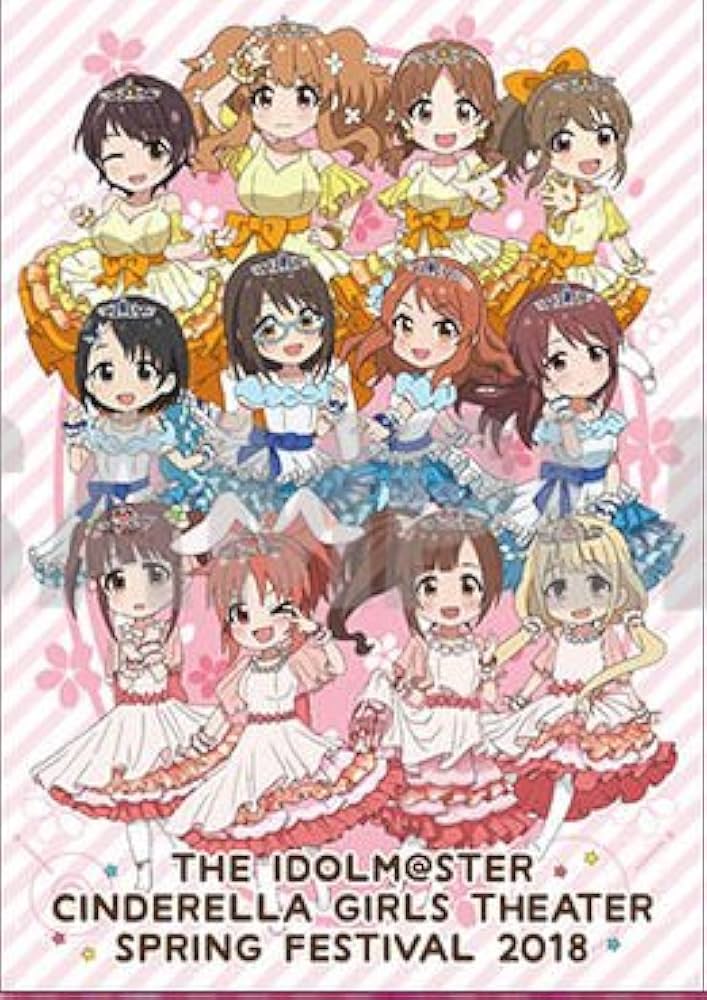 アイドルマスターシンデレラガールズ 4thLIVE パンフ THE IDOLM@STER OFFICIAL WEB