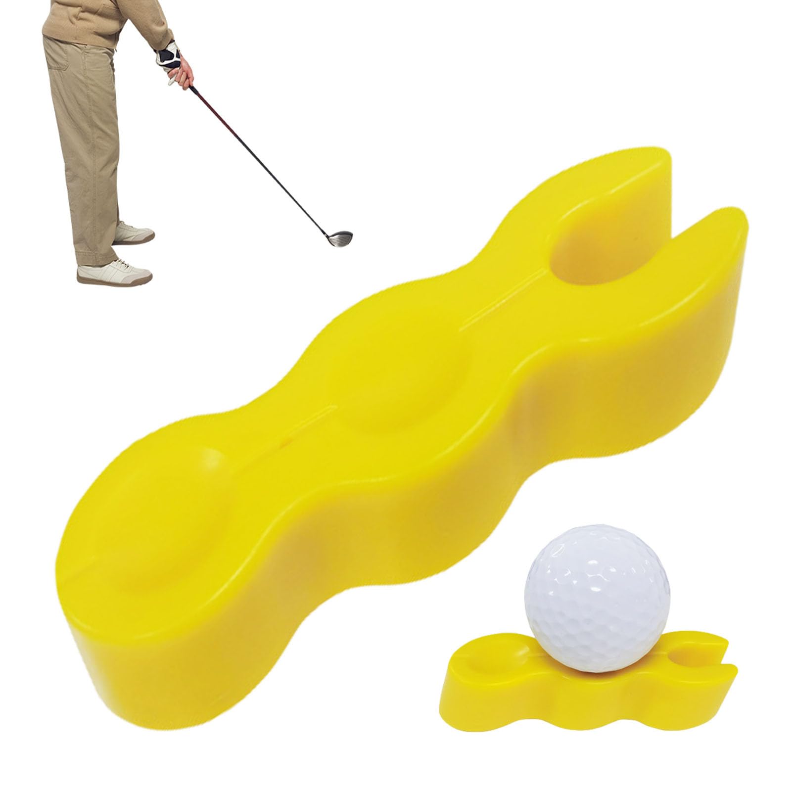 Golf-Putt-Trainer, Golf-Putter-Balancer, Golf-Putter-Haltungskorrektur, tragbares Golf-Balance-Werkzeug, Trainingsgerät für Golfer