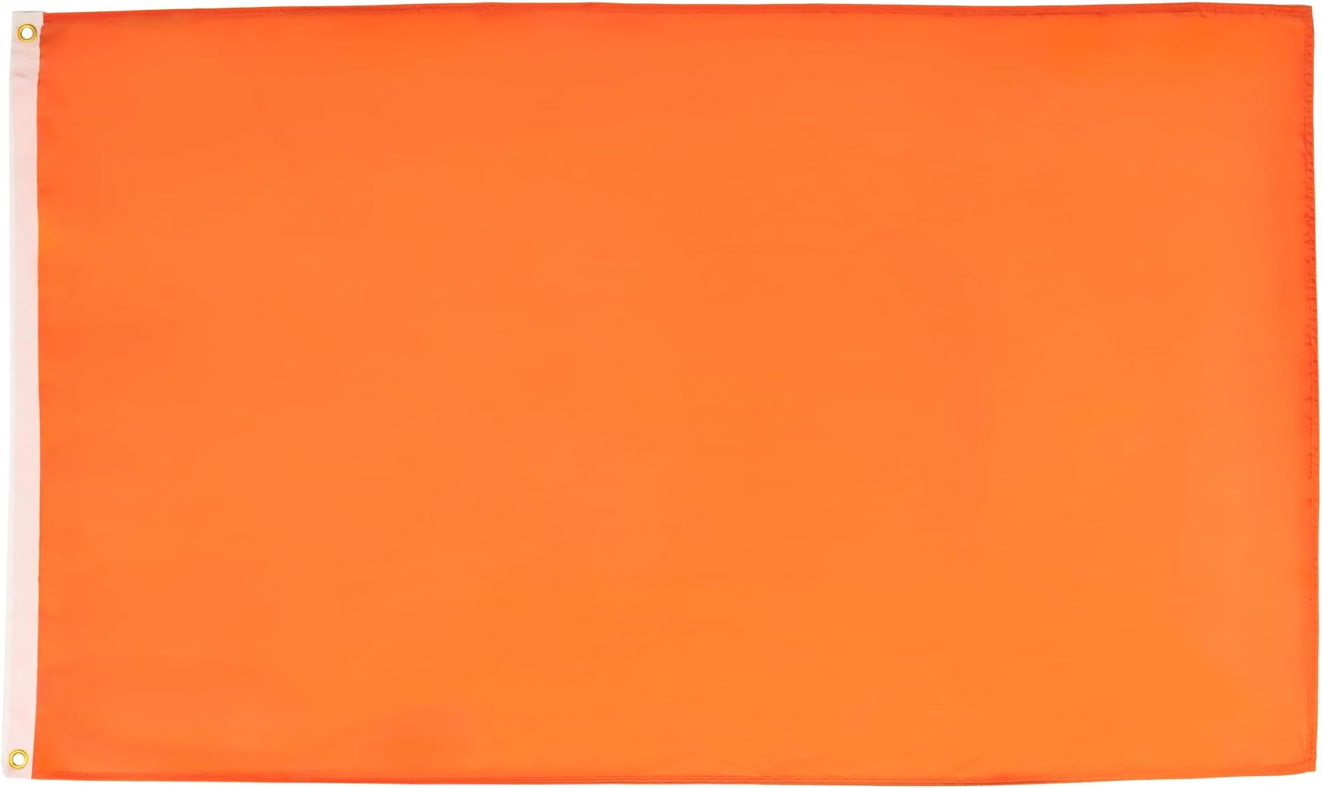 AZ FLAG - Plain Orange Flag - 2x3 Ft - 100D Polyester Orange Solid Color Banner with Two Metal Grommets - Fade Resistant - Vivid Colors - 2' x 3' Feet - 90x60 Cm