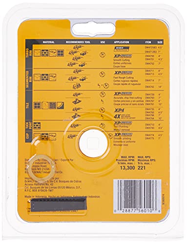 DeWalt DW4765 Porcelain Tile Blade