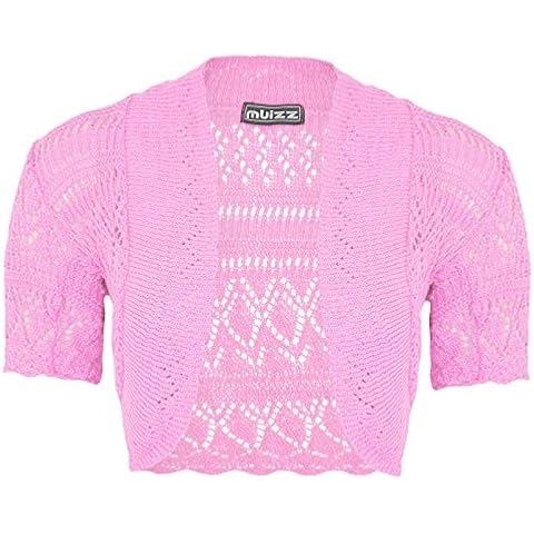 VR7 Baby Pink Girls Knitted Cardigan Cover