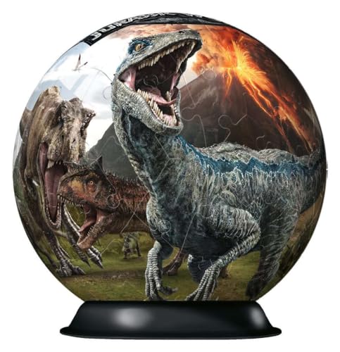 Puzzle 3D Ball 72 pièces : Jurassic World Ravensburger France - vue 4
