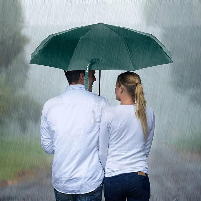 Image of Travel Umbrella Windproof Automatic Umbrellas big size for men, Umbrella for girls, Umbrellas for rain,Windproof umbrella Large for Man, Women Factory Outlet umbrellas