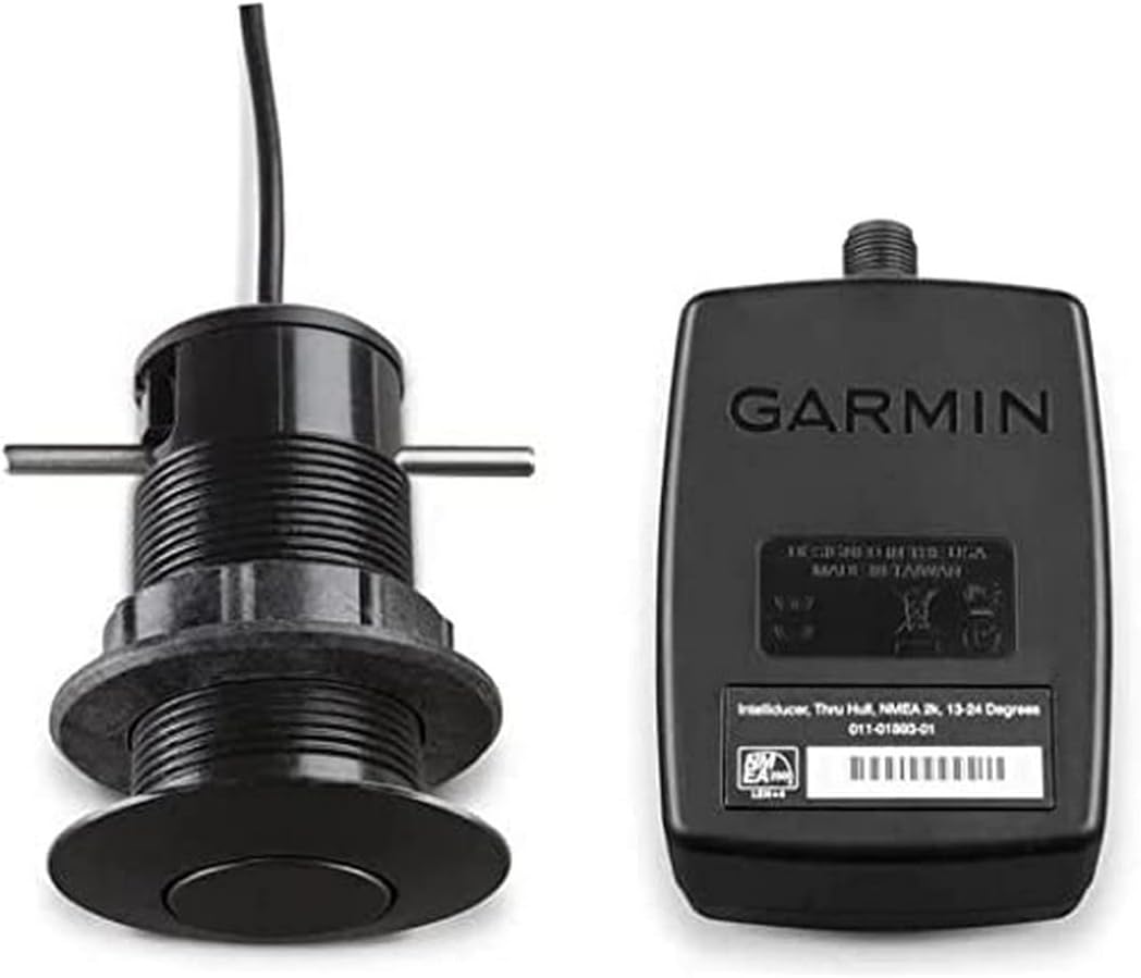 Garmin GDT 43 NMEA 2000 Depth and Temperature Transducer, 43mm, Black, 010-01749-10
