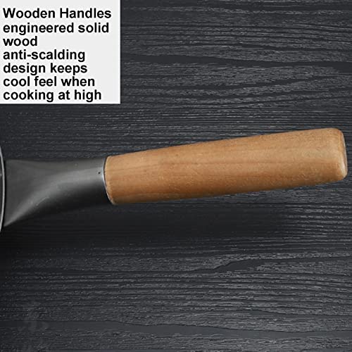 Wok Tradicional Chino de Acero al Carbono Forjado miniatura 5