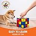 Pupzle Dog Puzzle, Dog Enrichment Toys for IQ Training, Mental Stimulation for Dogs, Dog Food Puzzle, Dog Interactive Toys for Puppy, Small and Medium Dogs