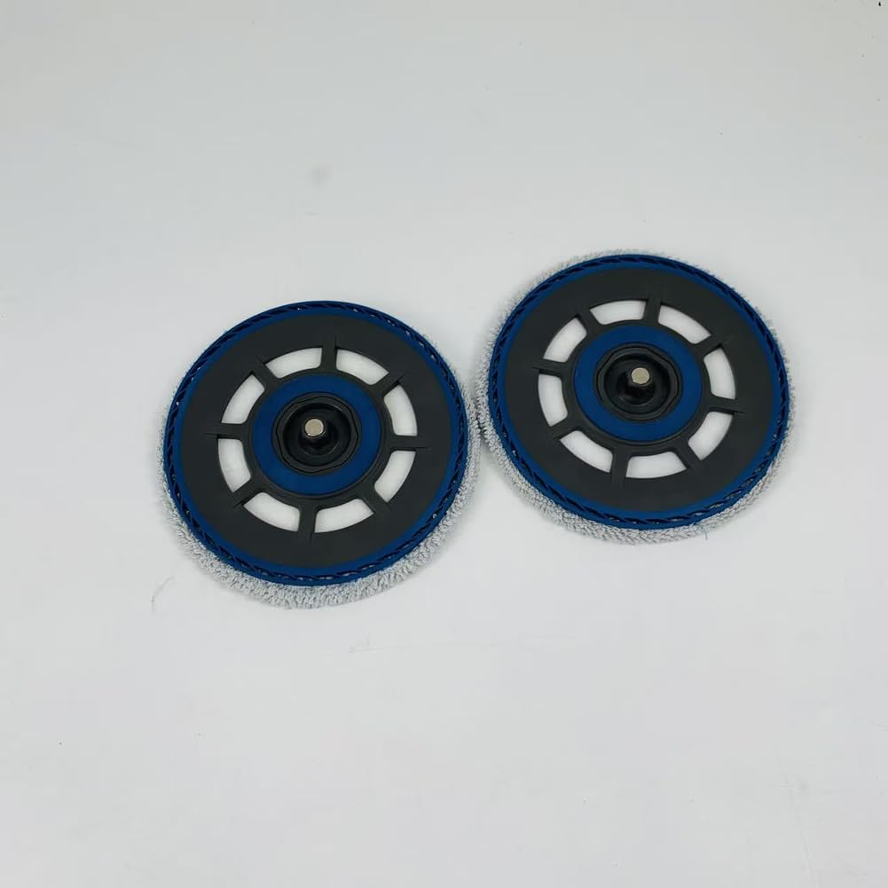Direct-Fit Wischmopphalterung und Pad-Ersatz-Set für Dream For Matrix 10 Ultra Robotic Vacuum Mop Unit (2 Pack), Blau