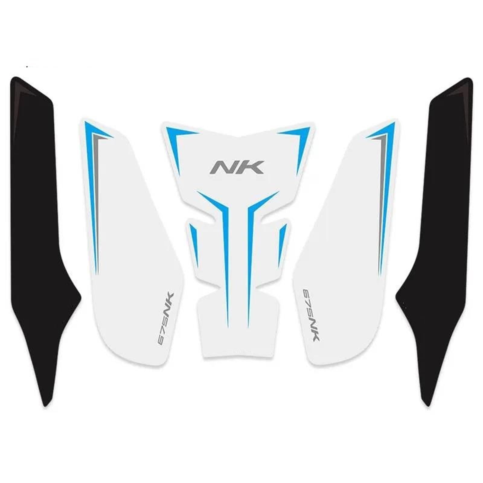 Motorcycle Tank Pad Stickers Side Gas Grip Protector Decal for CFMOTO 675NK NK675 675 NK 2025 Streetfighter(Color13)