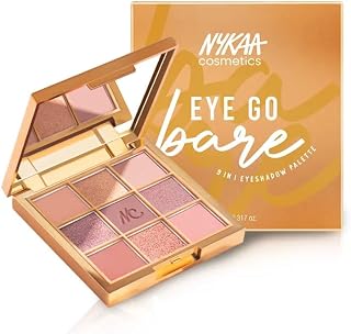 Nykaa Cosmetics 9 in 1 Highly Blendable Eyeshadow Palette - Eye Go Bold (9g) Price In India