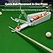 Billiards & Snooker Training Rack,Manual Pool Ball Rack Training Machine,Single Ball Fixed-Point Dispenser,Improves Accuracy & Cue Control,for Pool Table Accessories & Billiards Accessories