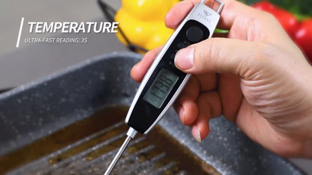 Digitale keukenthermometer - voedselthermometer