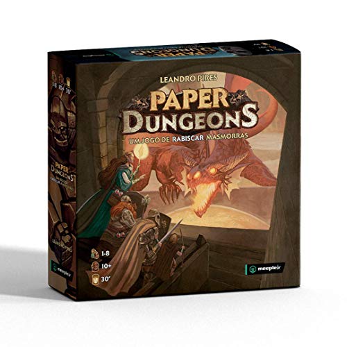 Jogo de tabuleiro Paper Dungeons