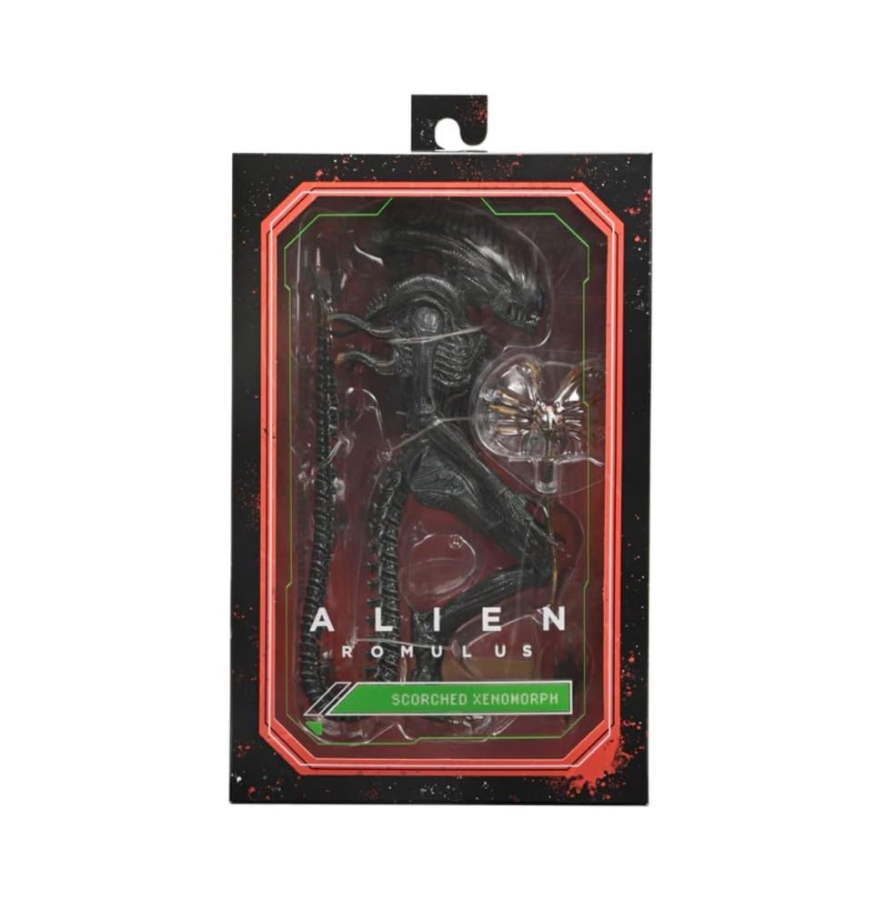 NECA Alien Romulus Action Figure Ultimate Scorched Xenomorph