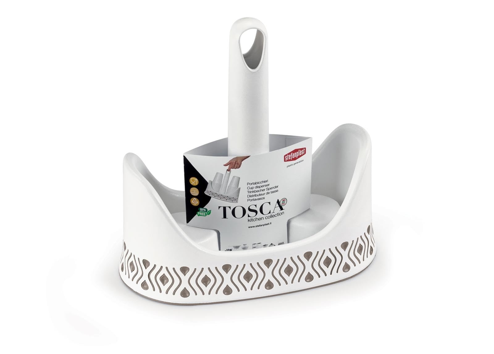 Stefanplast BIAŁY TOSKOWY TOSKÓW/TORTORA JASNY PL
