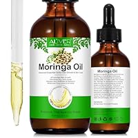 Moringa Öl Für Haarwachstum, Bio-Moring-Öl Für Die Haut, 100% Natürlich, Kaltgepresstes Moringa-Öl, Für Das Gesicht, Reduziert Fältchen, Hellt Den Hautton Auf, Haarwachstum Nourishing 60Ml