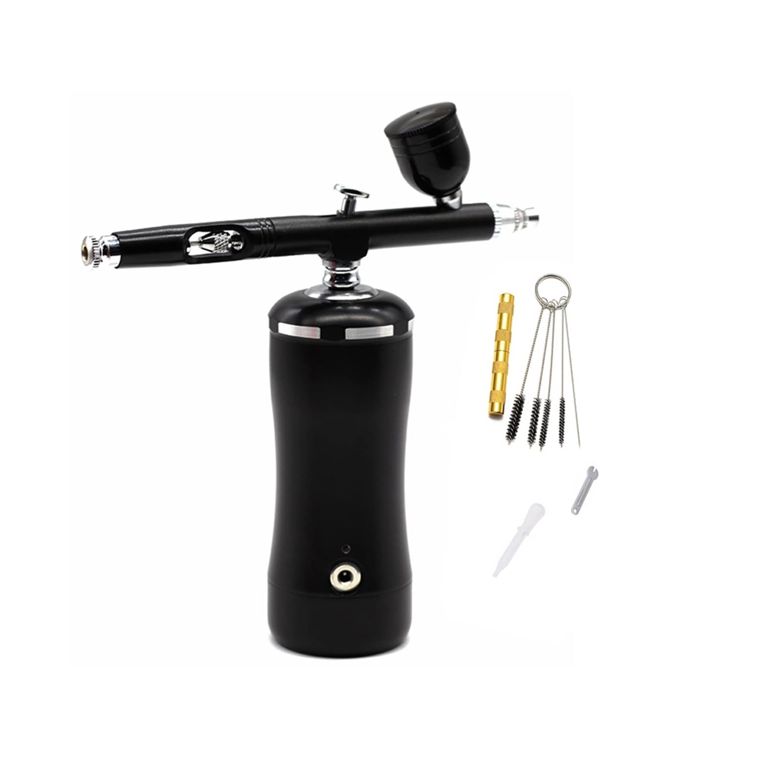 Pistolet do malowania Auto Start and Stop Airbrush Modele w skali Salon kosmetyczny Sprężarka powietrza tłokowego Ciasteczka Tymczasowy tatuaż Bezsłoneczne opalanie Samochodowy pistolet malarski do