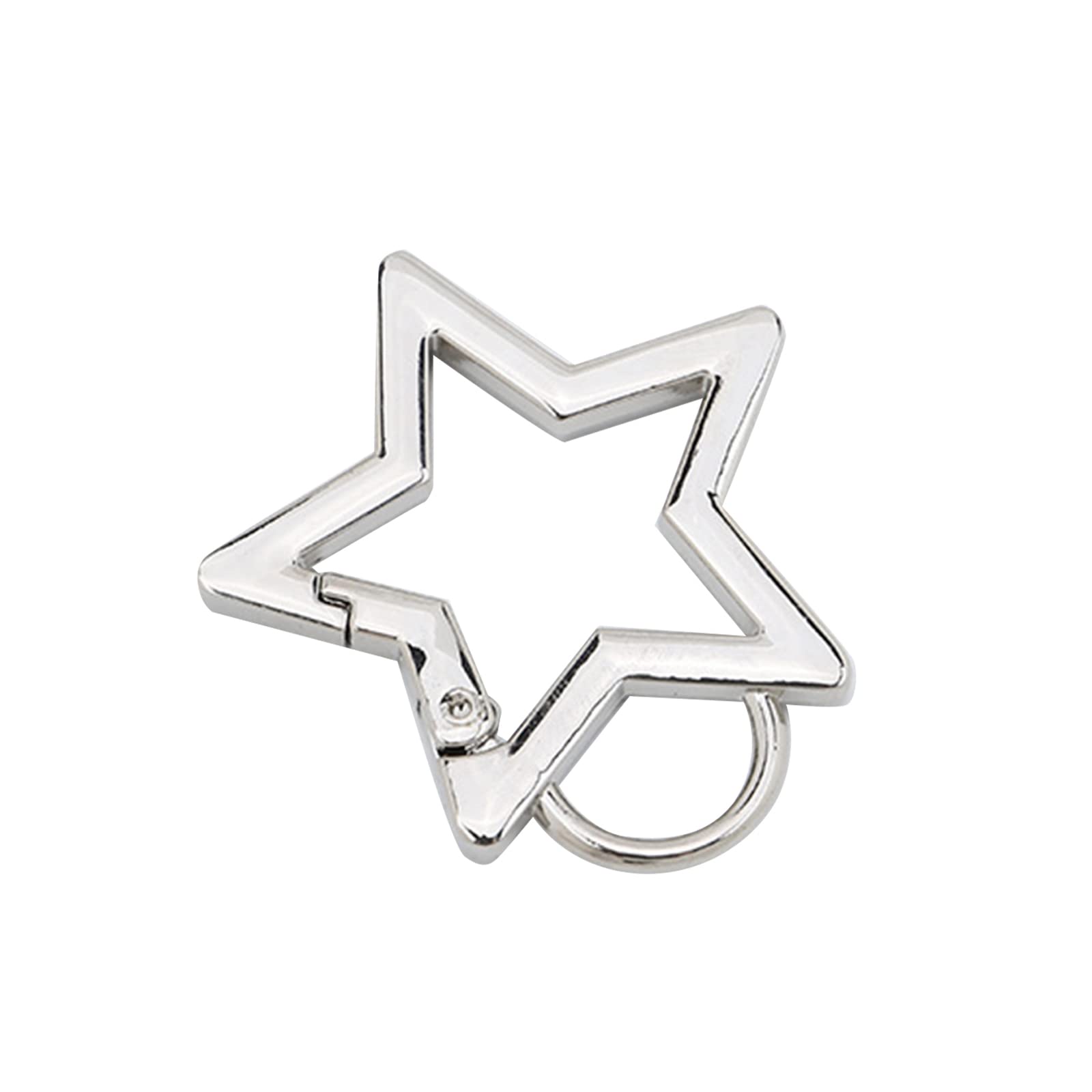 YROHGKPN Stainless Steel Spring Hook Carabiner,Stainless Steel Clip Star