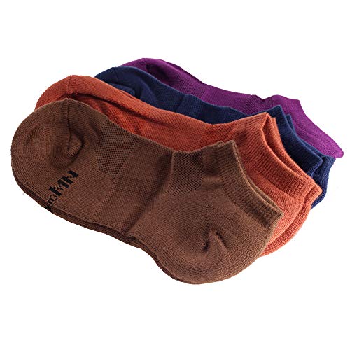 Image of Women's Rayon from Bamboo Fiber Ultra Breathable Superior Wicking Athletic Ankle Sports Socks