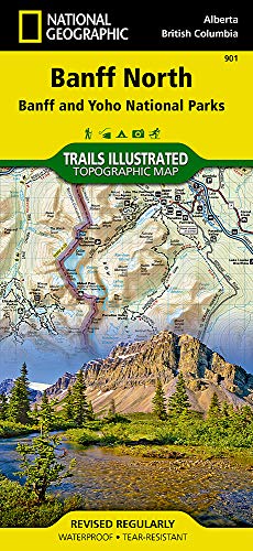 Télécharger National Geographic Banff North (Banff and Yoho National Parks) Map: Trails Illustrated National Par Francais PDF