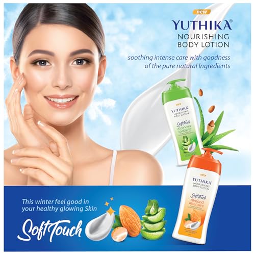 Image of Yuthika Body Lotion AloeVera body lotion 500 ml & Soft Touch Face Cream 300 ml Hydrating Moisturizer for All Skin Types, for Men & Women, Face Moisturizer for Women, Cream for Dry Skin