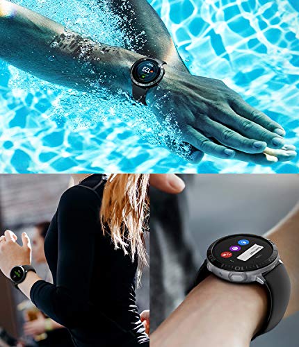 Image of Ringke Air Sports + Bezel Styling Stainless Steel Combo Case Designed for Galaxy Watch Active 2 44mm - 31-Matte Clear