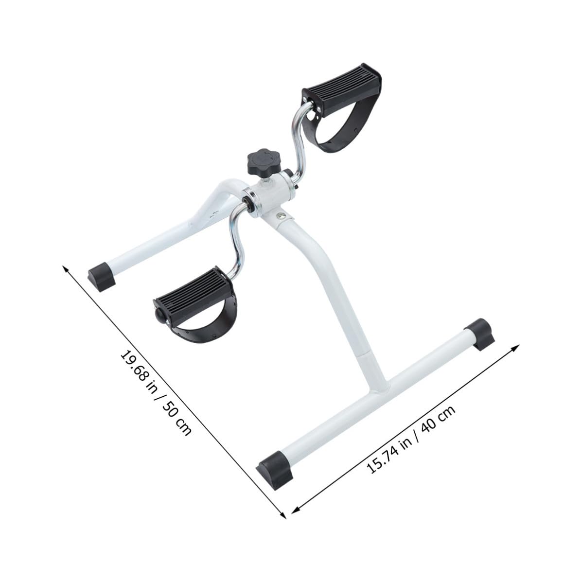 Kisangel Mini Pedal de Ejercicio para Extremidades en Casa, Equipo de Rehabilitación para Personas Mayores, Plástico Resistente y Diseño Compacto para Uso Interior