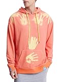 AINIKO Unisex Adult Heat Reactive Color Changing Sweatshirt Fashion Casual Hoodie for Men and Women Orange